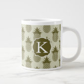 Ananas-Muster| Erste Schritte Jumbo-Tasse (Rechts)
