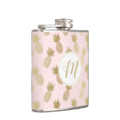 Ananas-Muster Flachmann (Rechts)