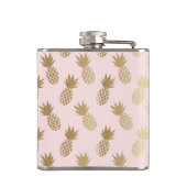 Ananas-Muster Flachmann (Rückseite)