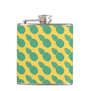 Ananas-Muster Flachmann