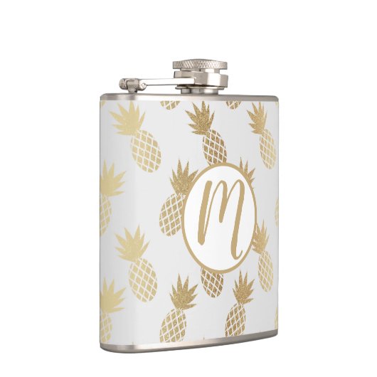 Ananas-Muster Flachmann (Rechts)