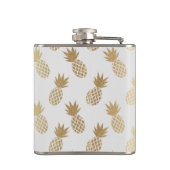 Ananas-Muster Flachmann (Rückseite)