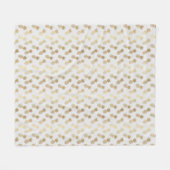 Ananas-Muster Fleecedecke (Vorderseite (Horizontal))