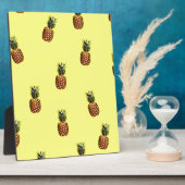 Ananas-Muster Fotoplatte (Seite)