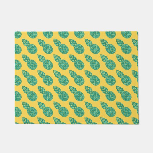 Ananas-Muster Fußmatte (Vorderseite)