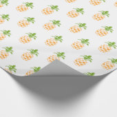 Ananas-Muster Geschenkpapier (Ecke)
