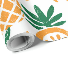 Ananas-Muster Geschenkpapier