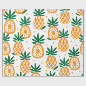 Ananas-Muster Geschenkpapier (Flach)