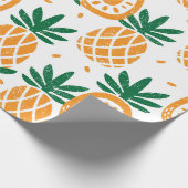 Ananas-Muster Geschenkpapier (Ecke)