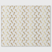 Ananas-Muster Geschenkpapier (Flach)