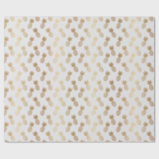 Ananas-Muster Geschenkpapier (Flach)