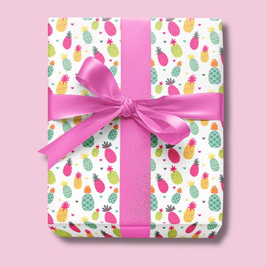 Ananas-Muster Geschenkpapier