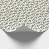 Ananas-Muster Geschenkpapier (Ecke)