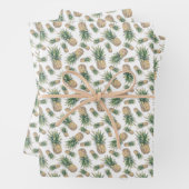 Ananas-Muster Geschenkpapier Set (Beispiel)