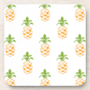 Ananas-Muster Getränkeuntersetzer