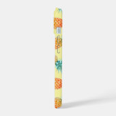 Ananas-Muster iPhone 15 Hülle (Linke Seite)