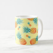 Ananas-Muster Kaffeetasse (VorderseiteRechts)