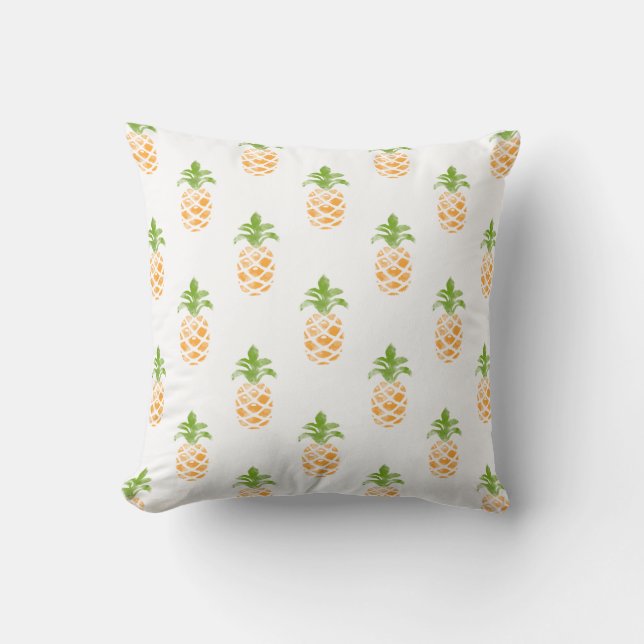Ananas-Muster Kissen (Vorderseite)