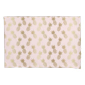 Ananas-Muster Kissenbezug (Vorderseite-Links)