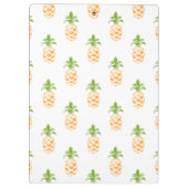 Ananas-Muster Klemmbrett (Rückseite)