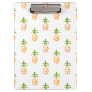 Ananas-Muster Klemmbrett
