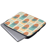 Ananas-Muster Laptopschutzhülle (Vorne Knopf)