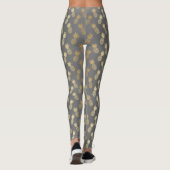 Ananas-Muster Leggings (Rückseite)