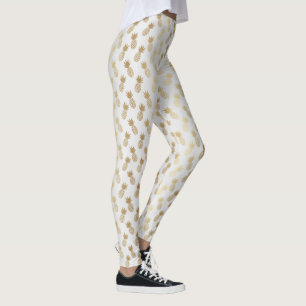 Ananas-Muster Leggings