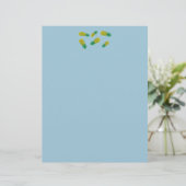 Ananas Muster Letterhead (Stehend Vorderseite)