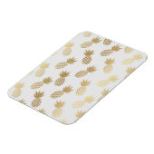 Ananas-Muster Magnet (Linke Seite)