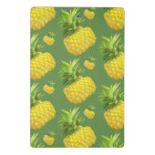 Ananas-Muster Mini Klemmbrett (Rückseite)