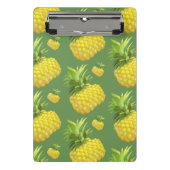 Ananas-Muster Mini Klemmbrett (Vorderseite)