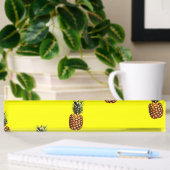 Ananas-Muster Namensplakette