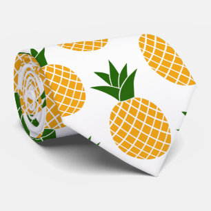 Ananas Muster Neck Tie Krawatte