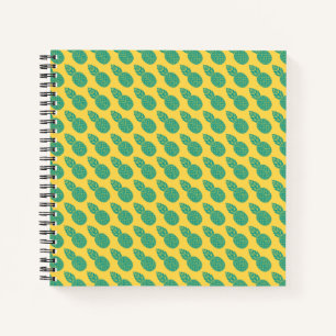 Ananas-Muster Notizblock