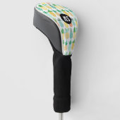 Ananas-Muster | Putter | Golf Club-Abdeckung Golf Headcover (angewinkelt)