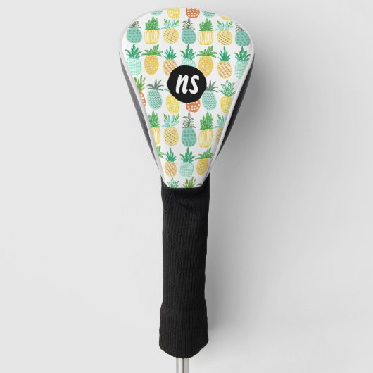 Ananas-Muster | Putter | Golf Club-Abdeckung Golf Headcover (Vorderseite)
