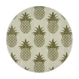 Ananas-Muster Schneidebrett