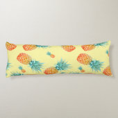 Ananas-Muster Seitenschläferkissen (Rückseite)