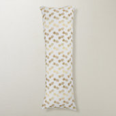 Ananas-Muster Seitenschläferkissen (Vorderseite Vertikal)