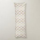 Ananas-Muster Seitenschläferkissen (Rückseite (Vertikal))