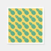 Ananas-Muster Serviette (Vorderseite)