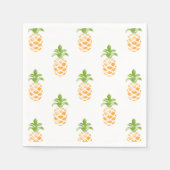 Ananas-Muster Serviette (Vorderseite)