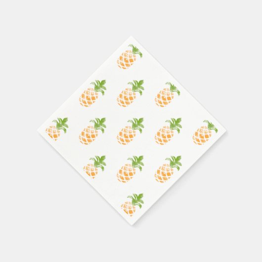 Ananas-Muster Serviette (Ecke)