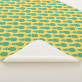 Ananas-Muster Sherpadecke (3/4)