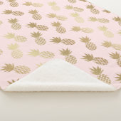 Ananas-Muster Sherpadecke (3/4)