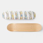 Ananas-Muster Skateboard (Horizontal)