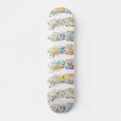 Ananas-Muster Skateboard (Vorne)