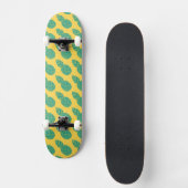 Ananas-Muster Skateboard (Vorderseite)