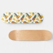 Ananas-Muster Skateboard (Horizontal)
